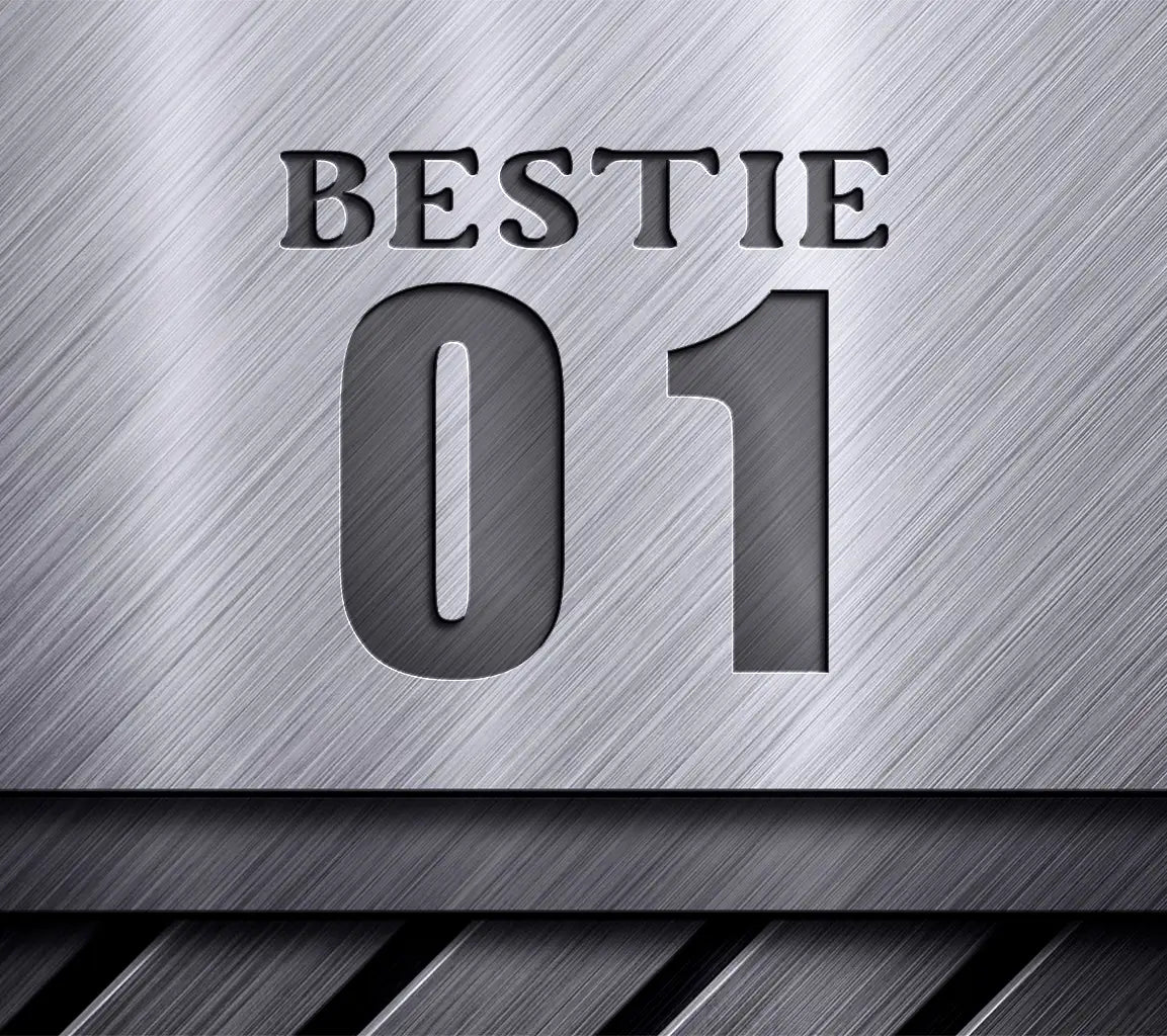 Blue Bestie 01 SVG Design SVG