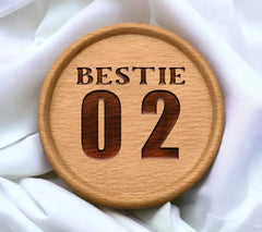 Blue Bestie 02 SVG Design SVG