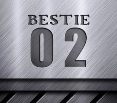 Blue Bestie 02 SVG Design SVG