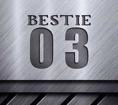 Blue Bestie 03 SVG Design SVG