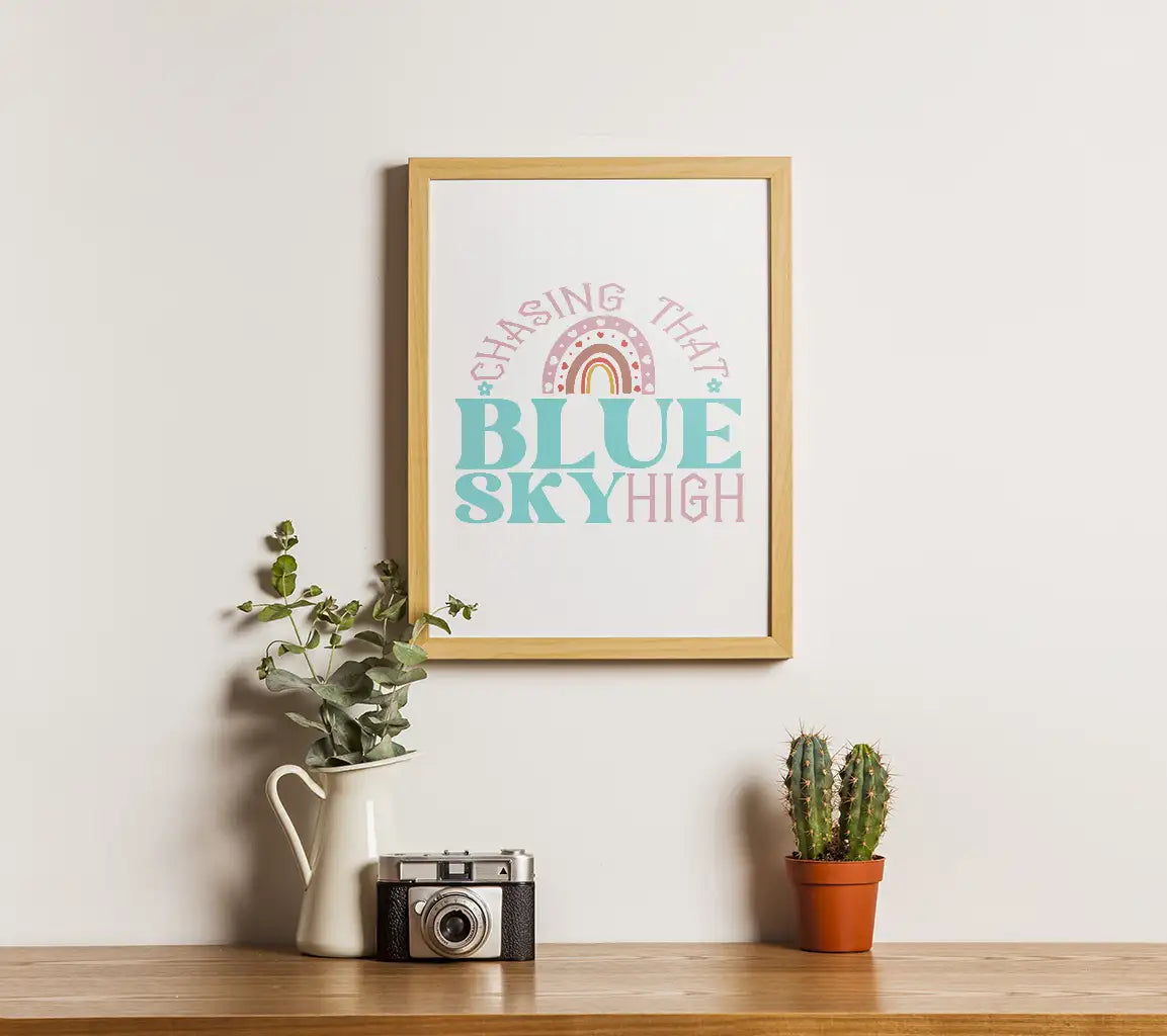 Boho Hippie Sky High SVG SVG