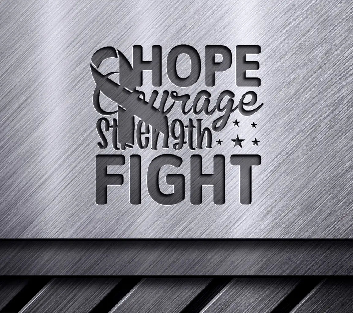 Breast Cancer Hope SVG Design SVG