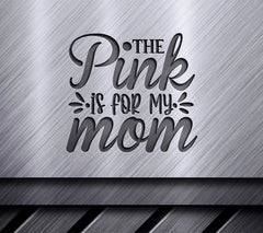 Pink Ribbon Mom SVG SVG