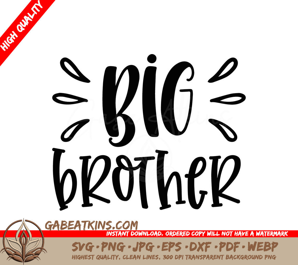 Big Brother SVG Design SVG