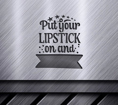 Hustle Lipstick SVG Quote SVG