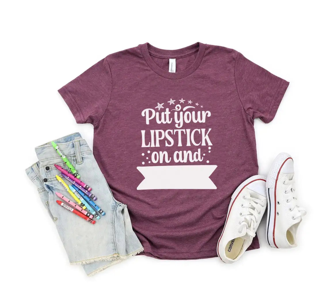 Hustle Lipstick SVG Quote SVG