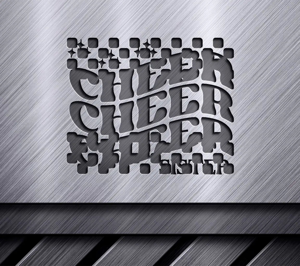 Cheer Cheer Cheer Sister SVG SVG