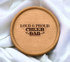 Cheer Dad SVG - Loud & Proud SVG