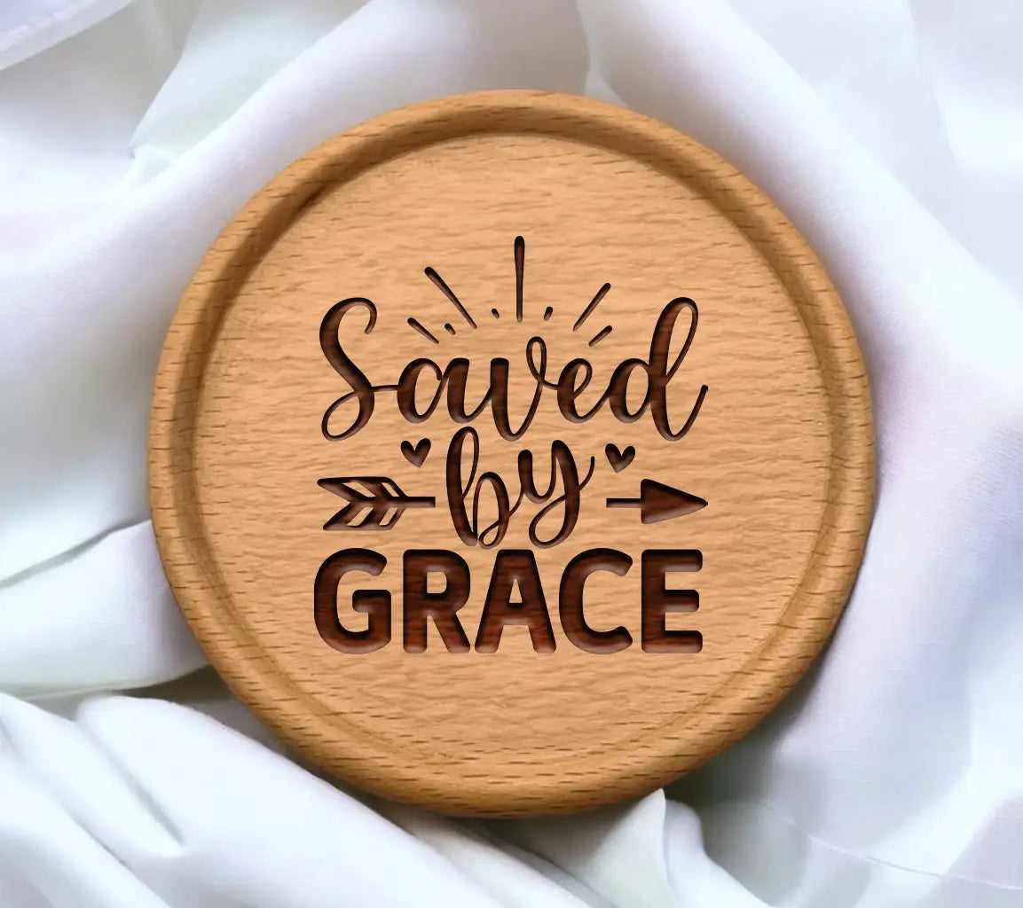 Saved By Grace  SVG SVG