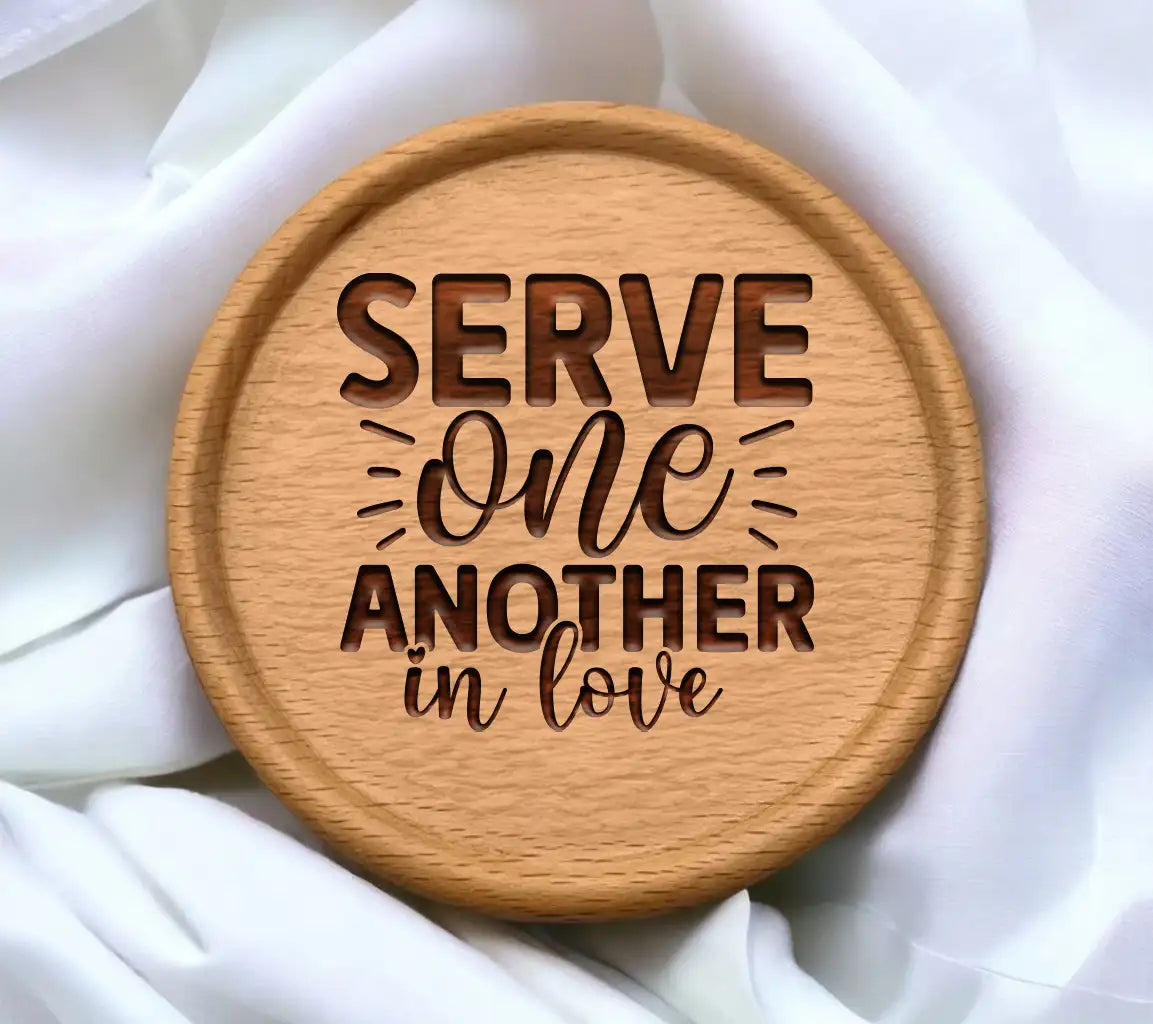 Serve One Another in Love SVG SVG