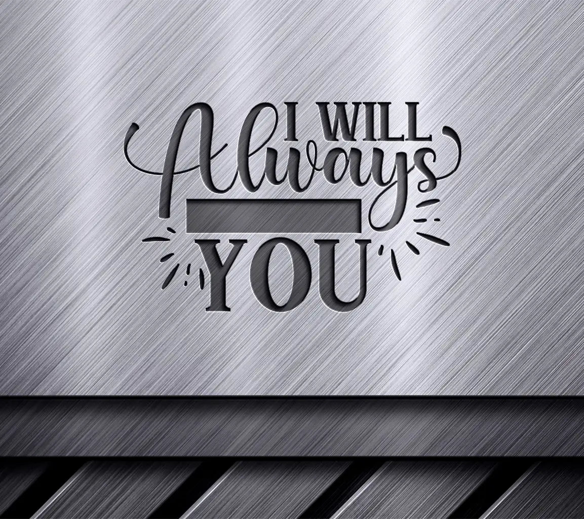 Christmas Cardinal I Will Always Be With You SVG SVG