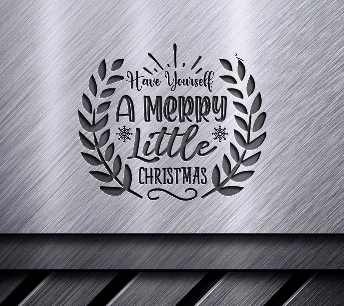 Merry Little Christmas SVG SVG