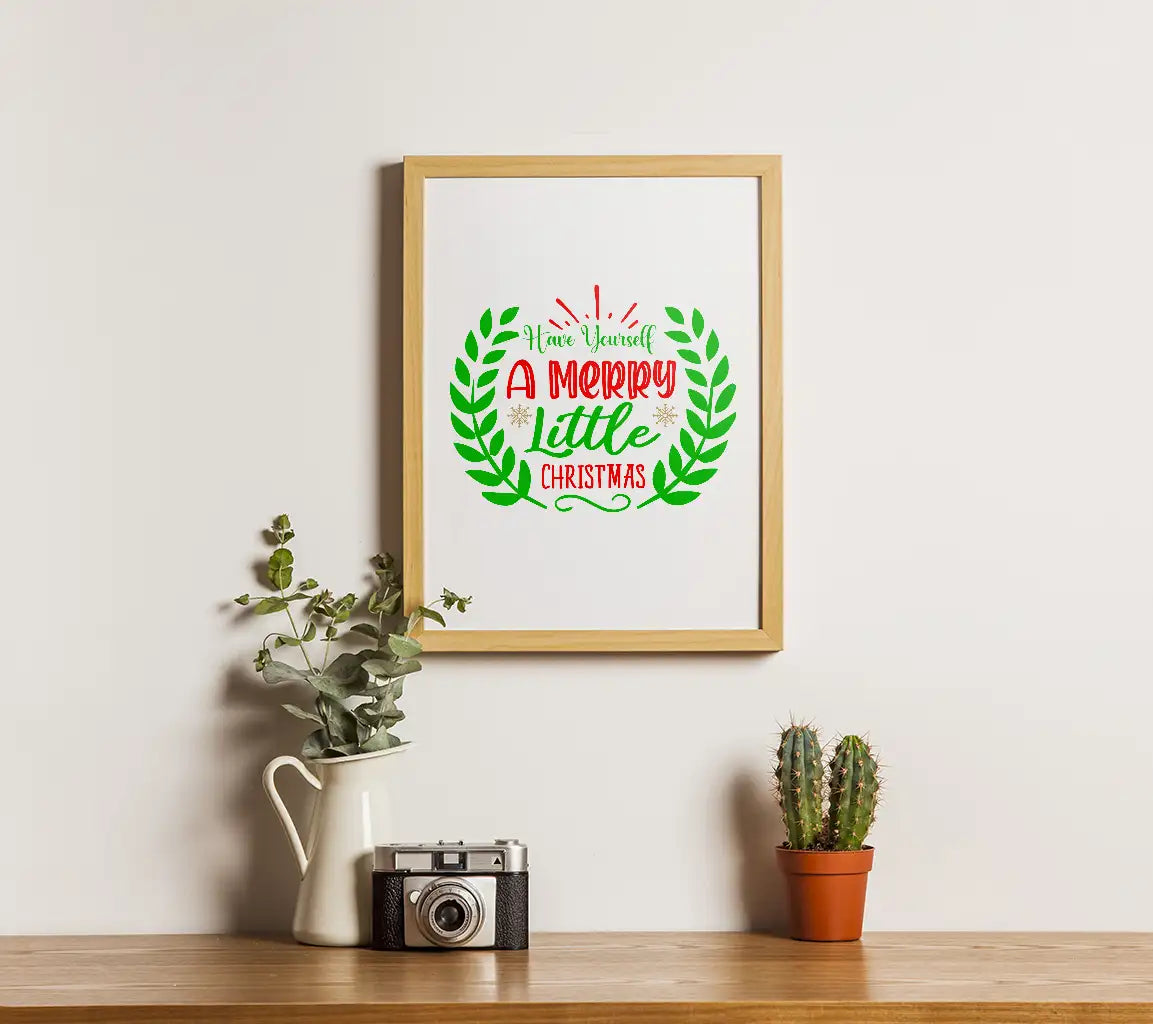 Merry Little Christmas SVG SVG