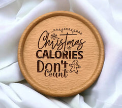 Christmas Calories Dont Count SVG SVG