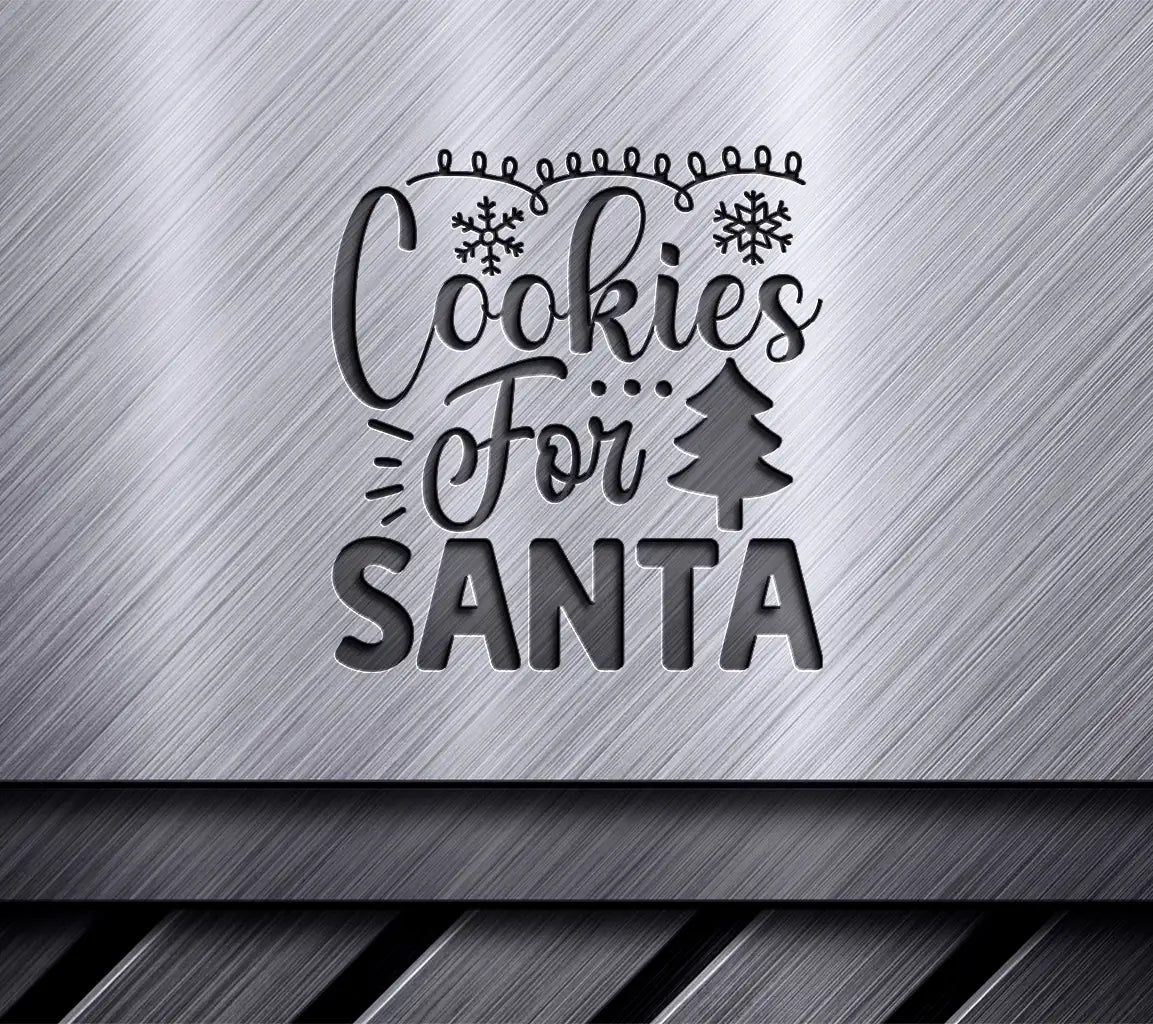 Cookies For Santa SVG Design SVG