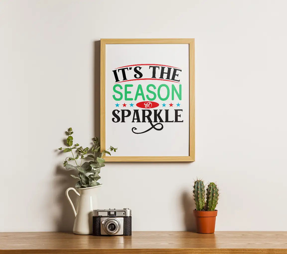 Season Sparkle Christmas SVG SVG