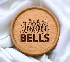 Blue & Black Jingle Bells SVG SVG