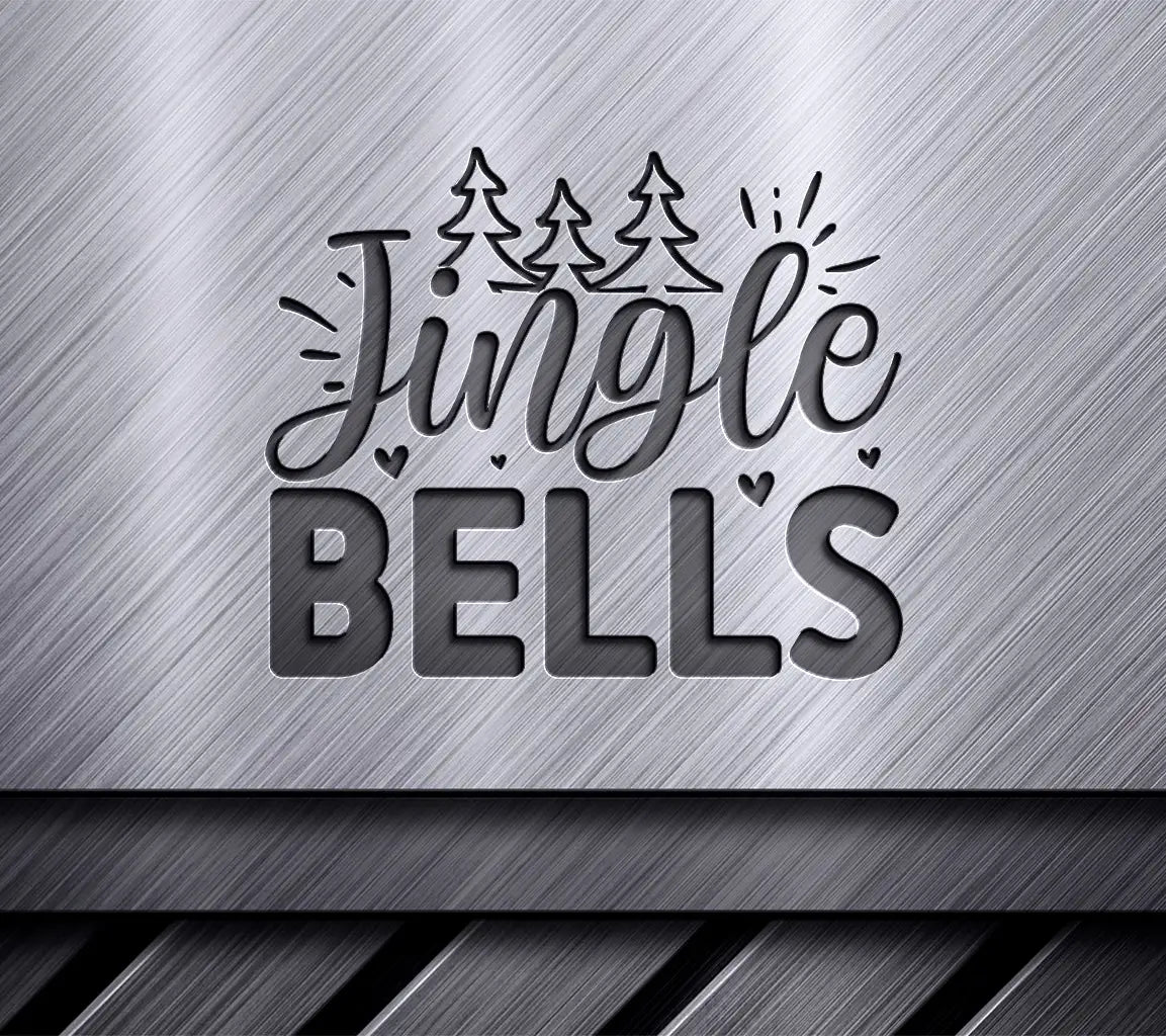 Blue & Black Jingle Bells SVG SVG