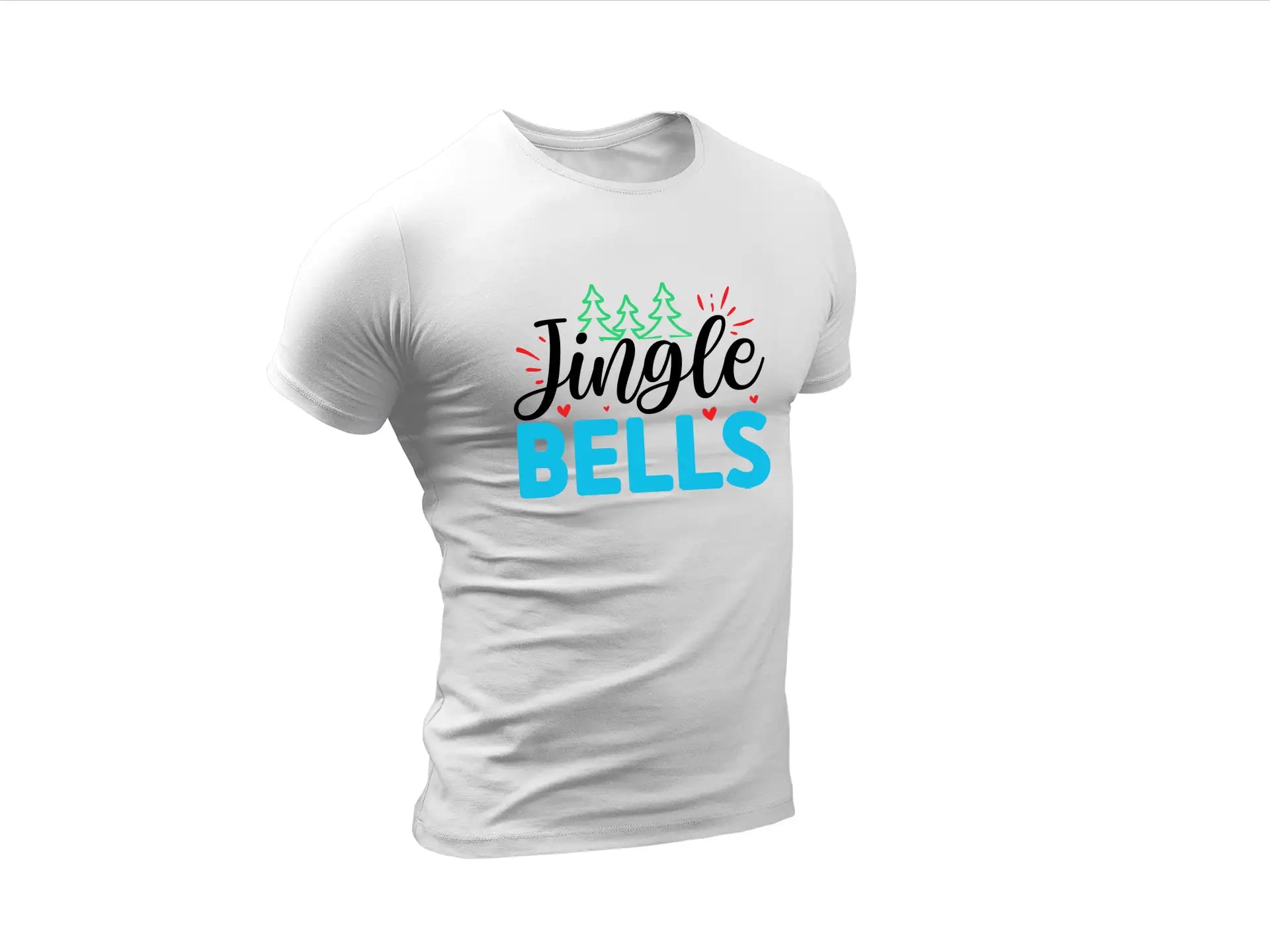 White Background Jingle Bells SVG SVG