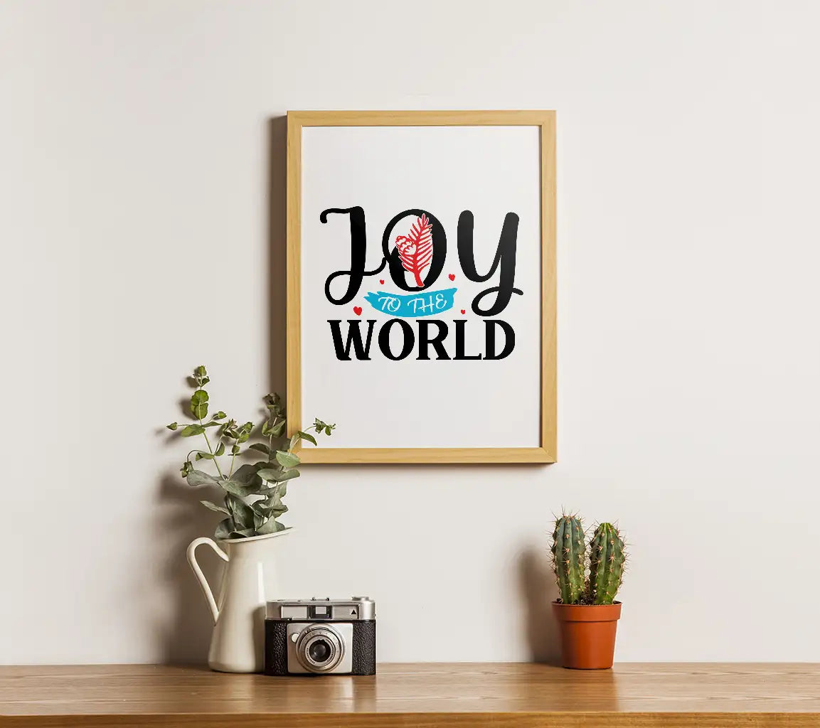 Joy to the World Christmas SVG SVG