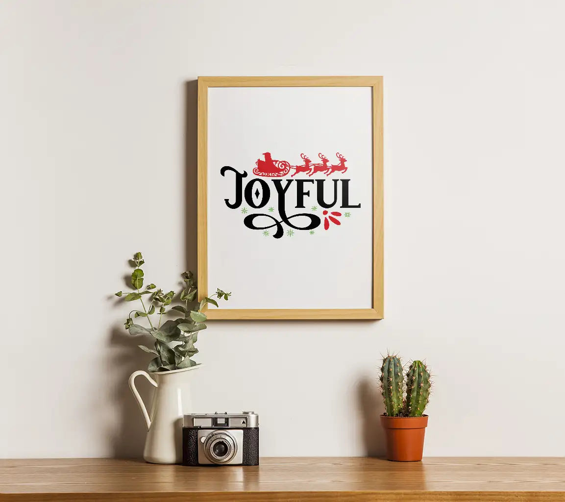 Christmas Joy Snowman SVG SVG