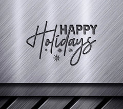 Happy Holidays Reindeer Snowflakes SVG SVG