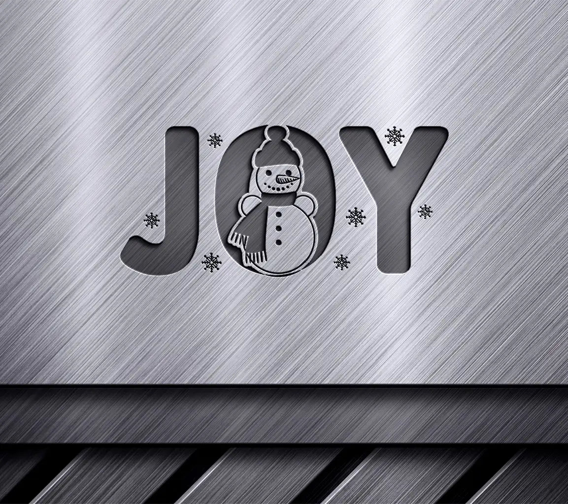 Joyful Snowman SVG Doormat SVG