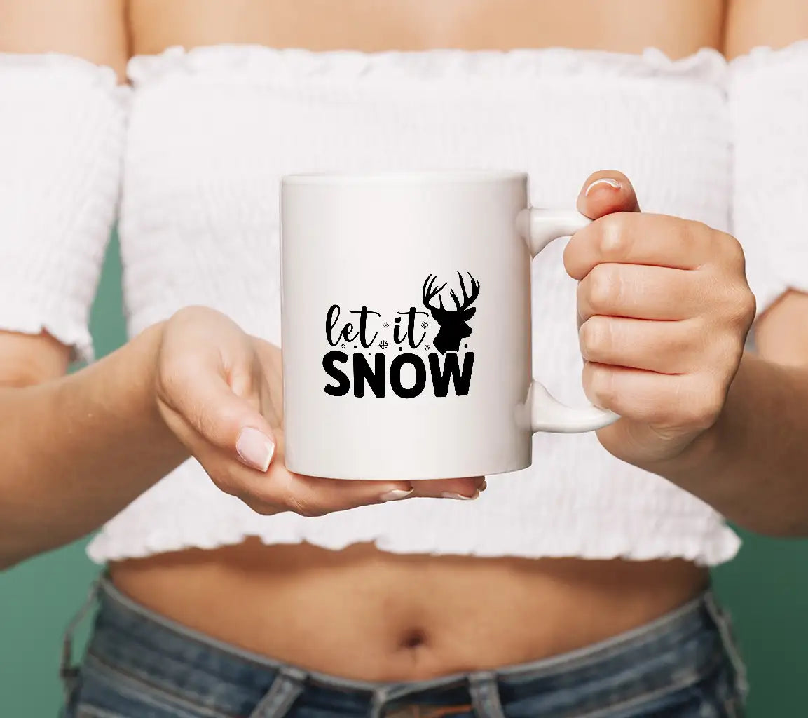 Let It Snow Deer SVG SVG