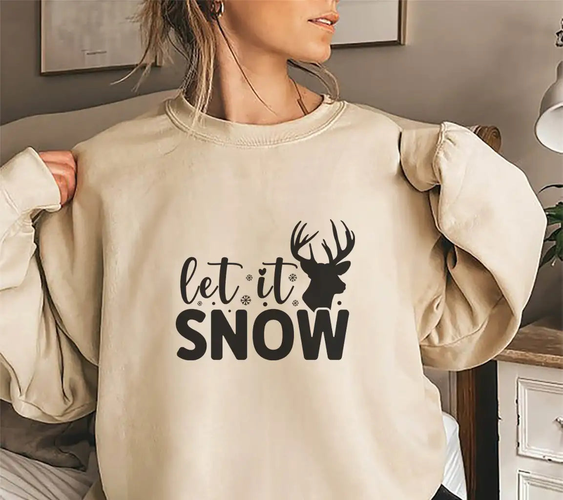 Let It Snow Deer SVG SVG