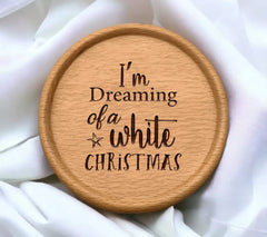 Dreaming White Christmas SVG SVG