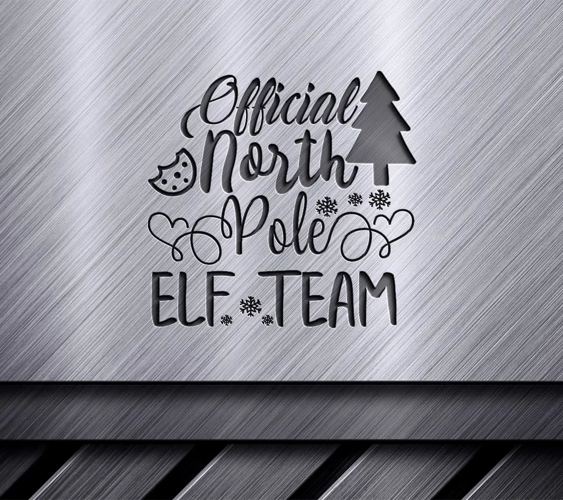 North Pole Elf Team SVG SVG