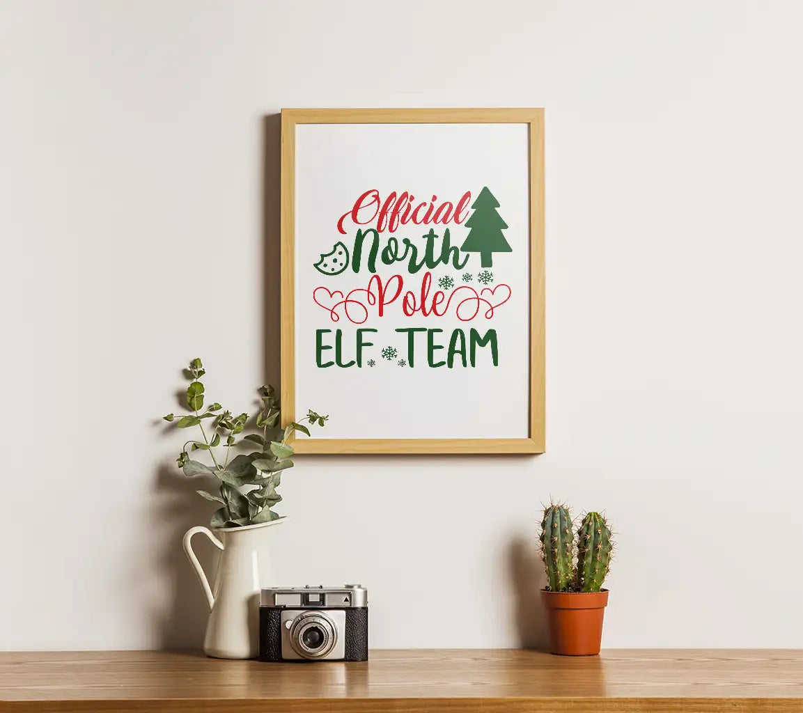 North Pole Elf Team SVG SVG