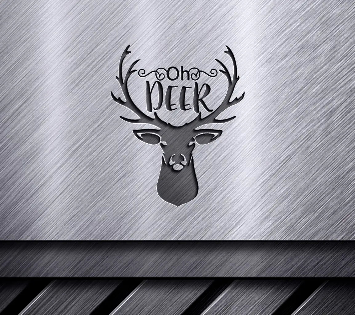 Oh Deer Silhouette SVG SVG