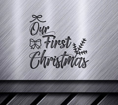 Our First Christmas SVG SVG