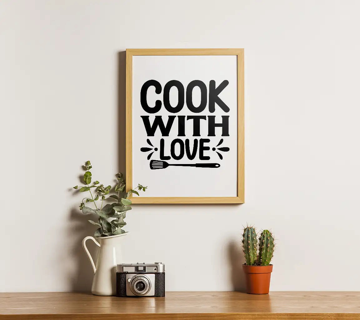 Cook With Love Spatula SVG SVG