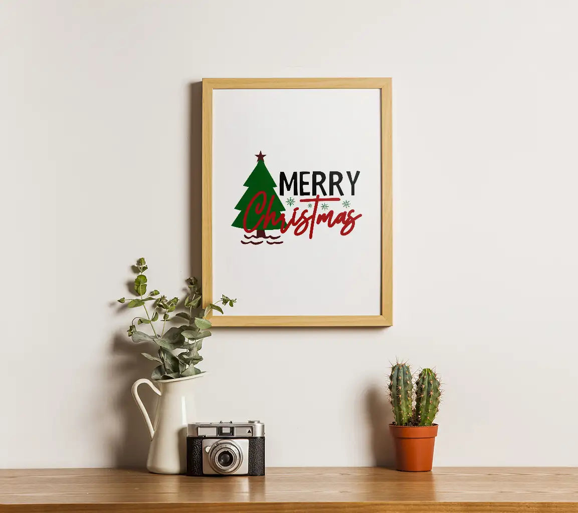 Merry Christmas Tree SVG SVG