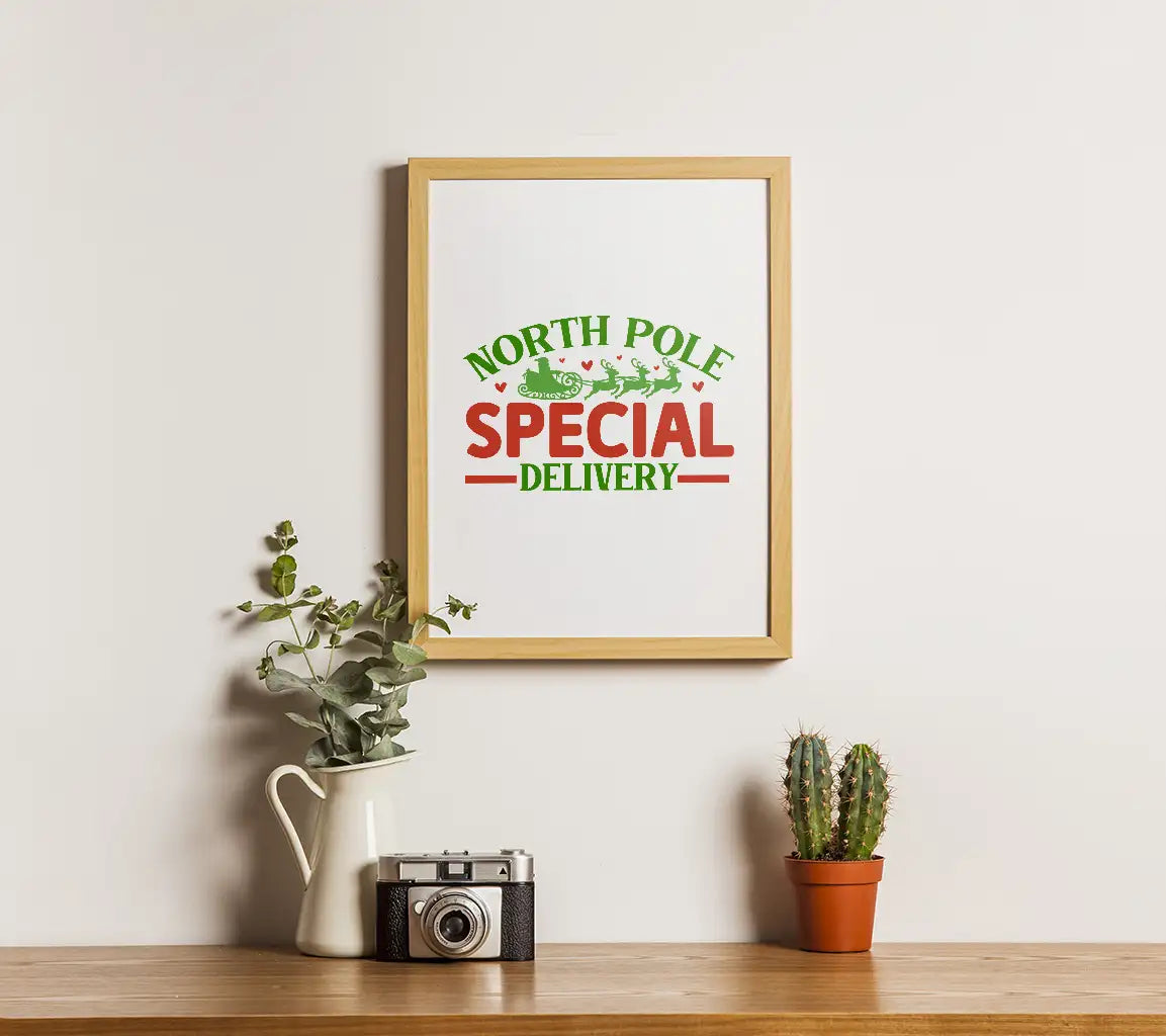 North Pole Special Delivery SVG SVG