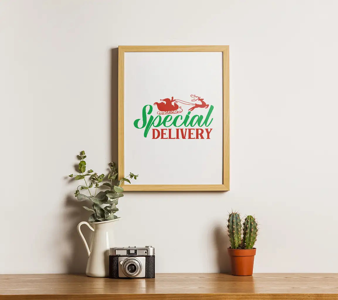 Special Delivery Santa SVG SVG