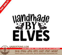 Handmade Elves Christmas SVG SVG