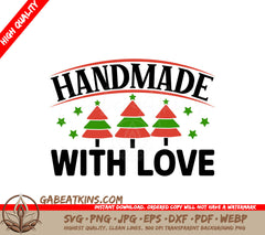 Handmade Christmas Tree SVG Set SVG