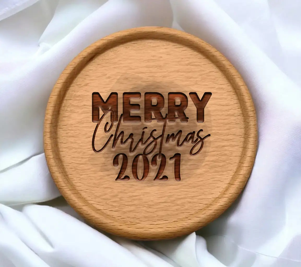 Merry Christmas 2021 SVG Design SVG