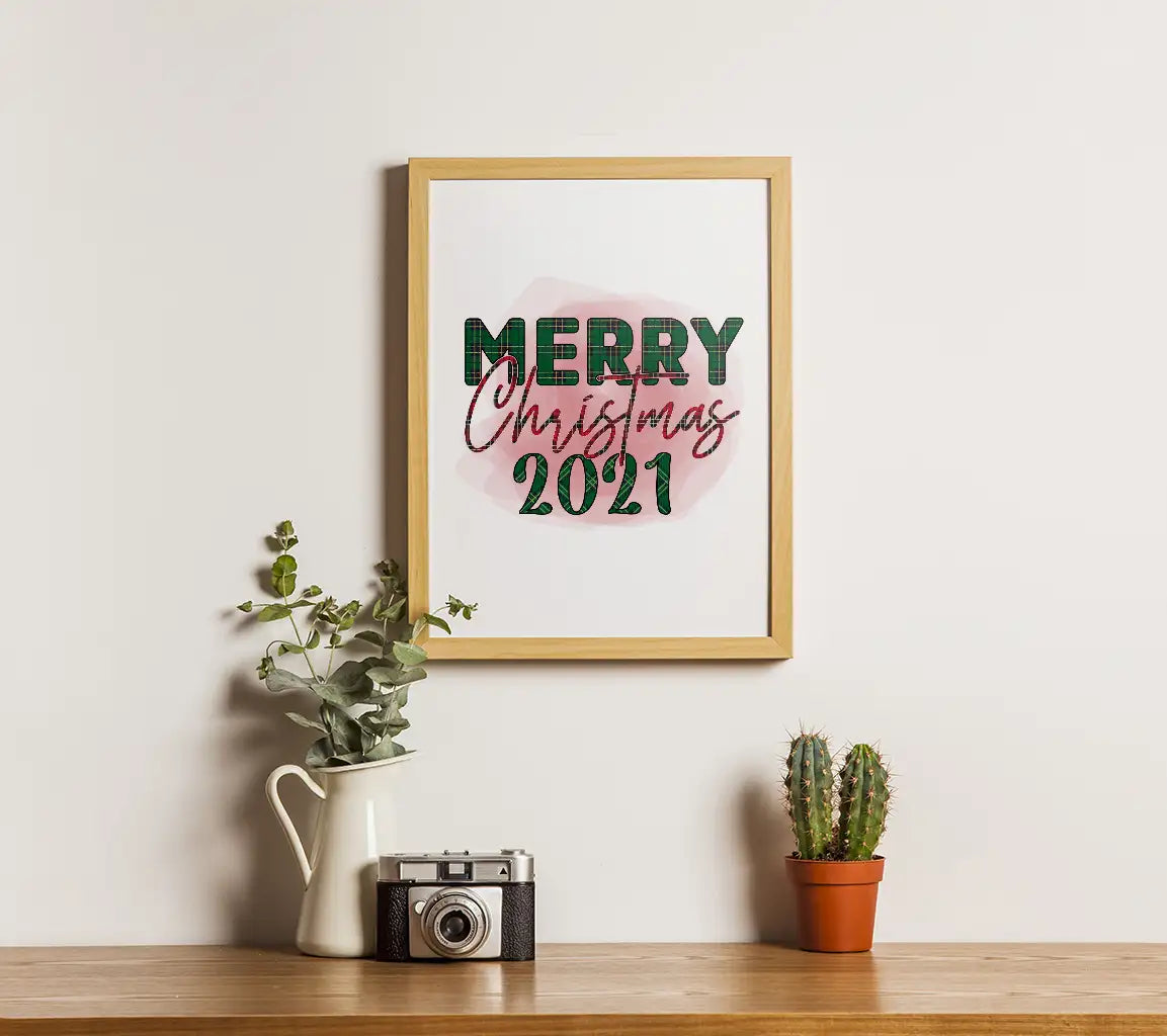 Merry Christmas 2021 SVG Design SVG