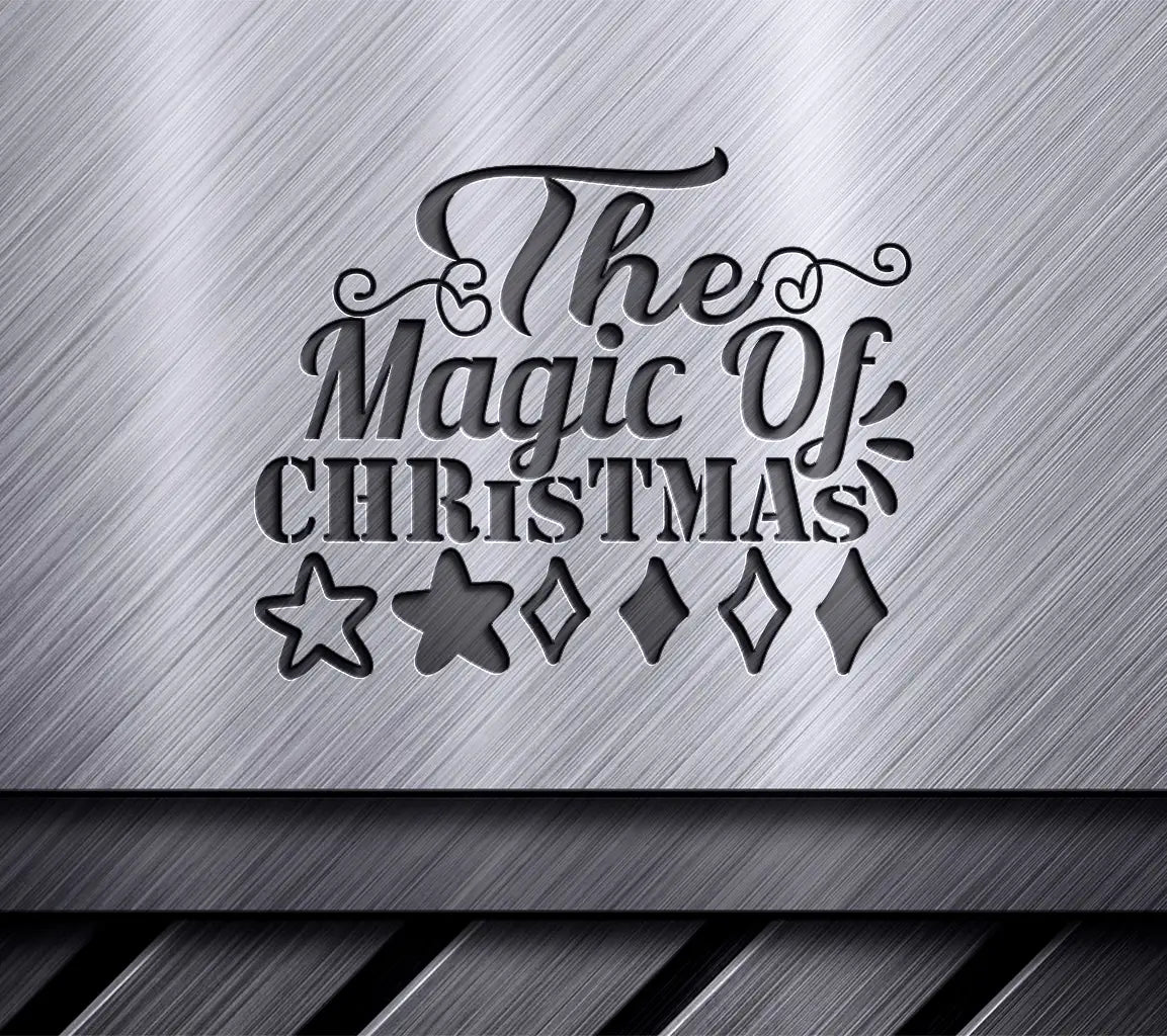 Red & Green Christmas Magic SVG SVG