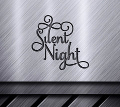 Red & Green Silent Night SVG SVG