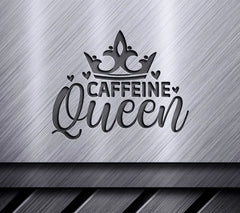 Caffeine Queen Crown SVG SVG