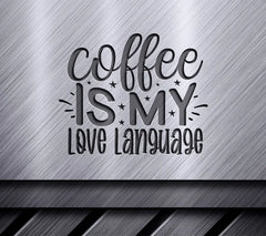 Coffee Love Language SVG Poster SVG