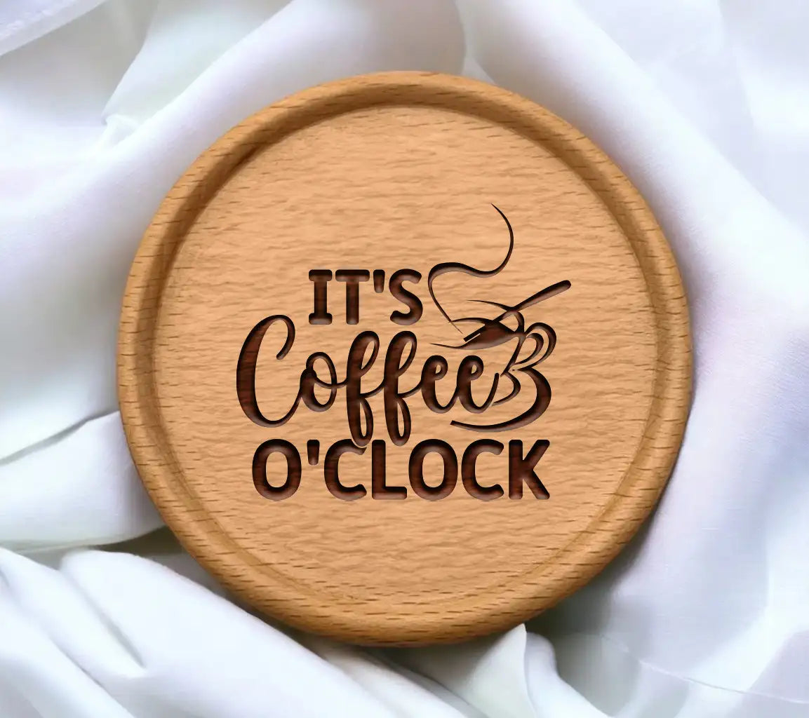 Coffee OClock SVG Design SVG