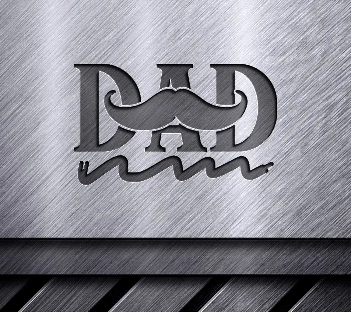  Mustache Dad SVG SVG