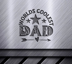 Worlds Coolest Dad SVG Design SVG