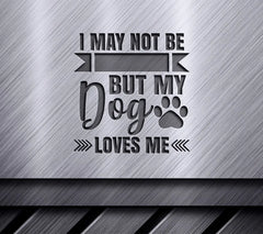 Dog Lover SVG - Im Not Perfect SVG